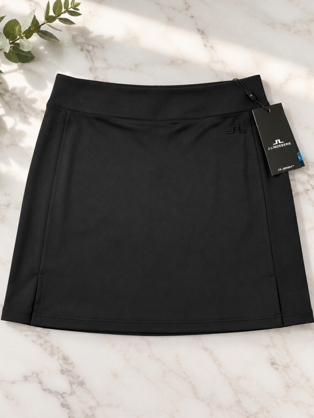 J.Lindeberg Amelie Long TX Jersey Golf Skirt Black NWT Size M
